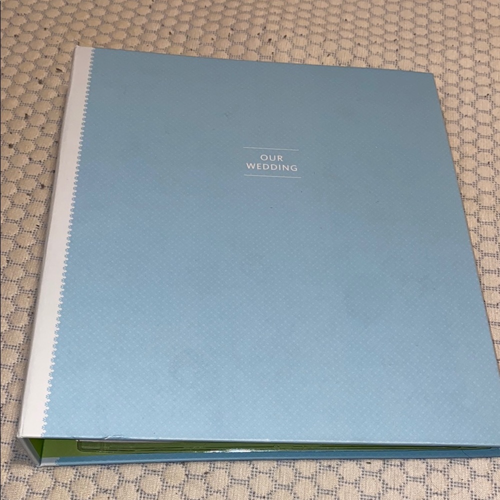 Blue Wedding Photo Album